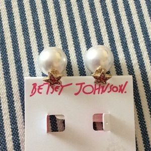 Betsy Johnson Earrings BRAND NEW